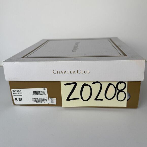 Charter Club Boots Womens Size 6 Black Ulyssa Ankle Kitten Heel Pointed Toe - Picture 7 of 7